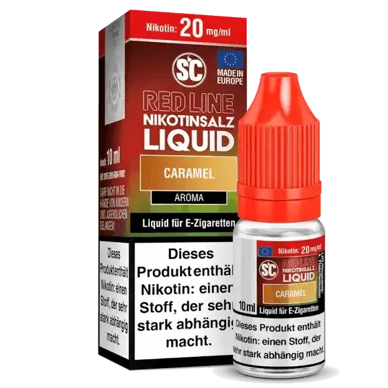 SC - Red Line - Caramel - Nikotinsalz - Haus des Dampfes